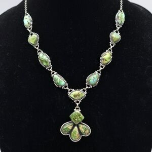 Green Stone Necklace